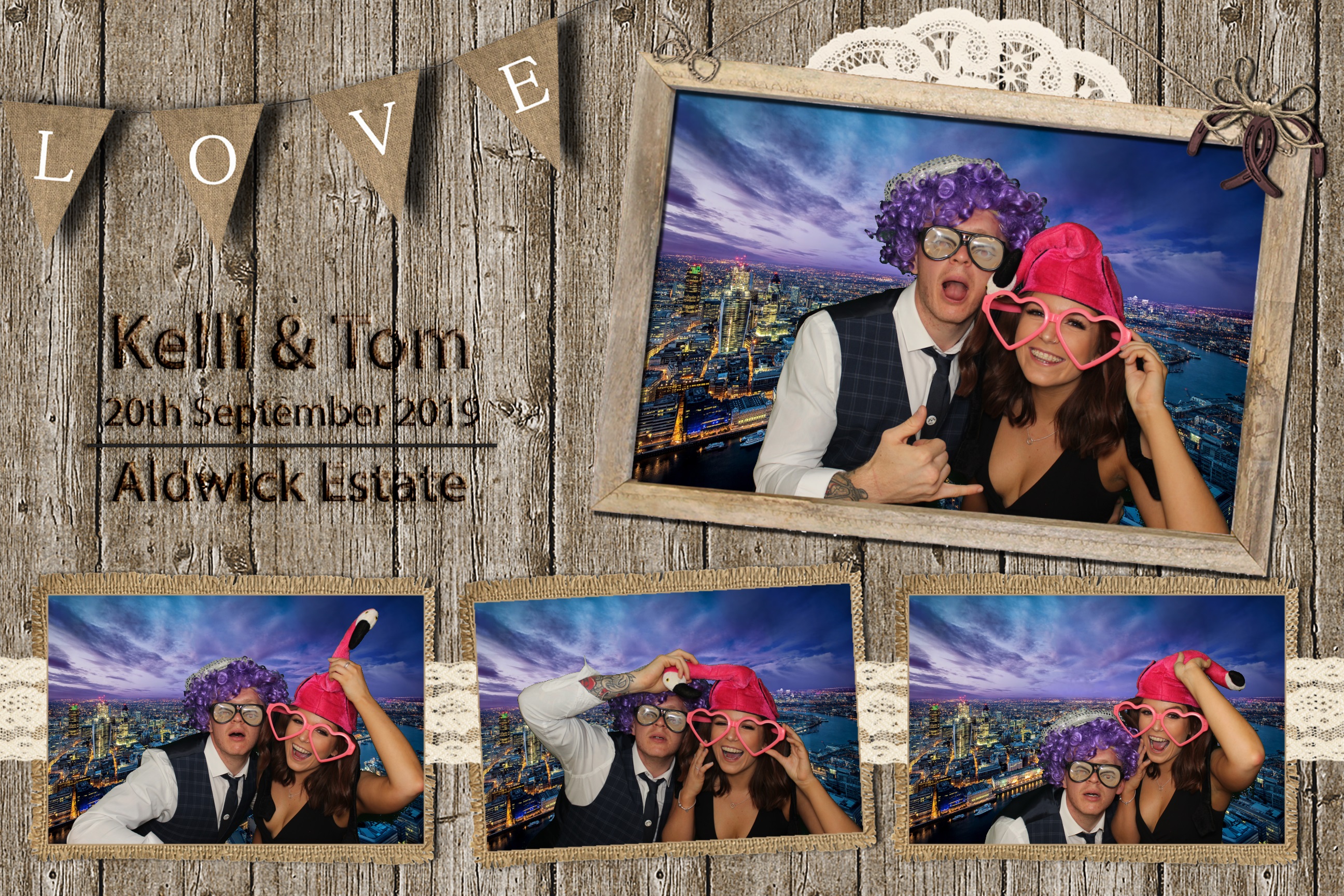 Kelli & Tom's Wedding | View more photos from the event at images.mobile-photo-booth.com/u/MobilePhotoBoothUK/Kelli-Toms-Wedding